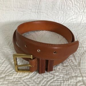 Coach British Tan Saddle Tan Belt